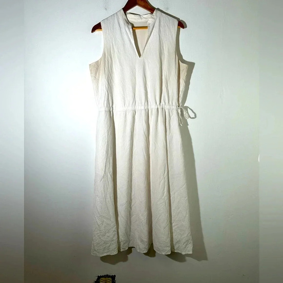 Kasper White A Line Dress - Picture 1 of 3